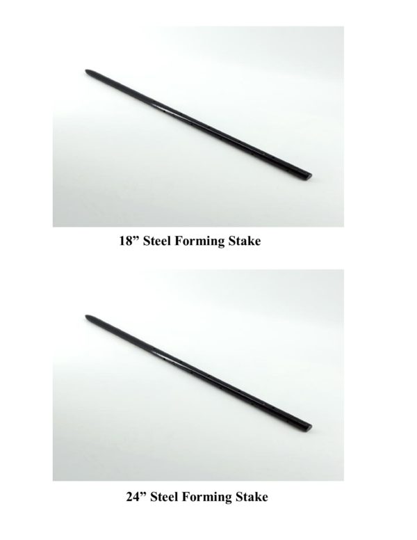 Steel Concrete Forming Stake - Round