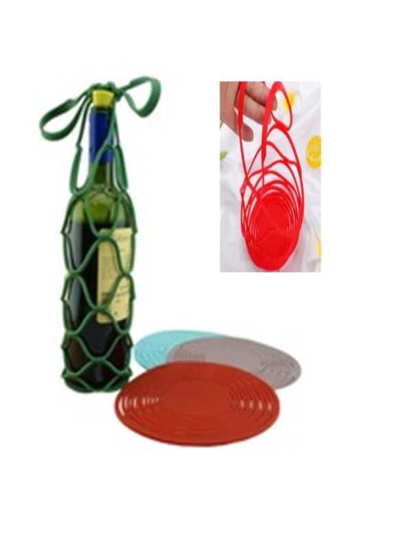 Silicone Wine Bottle Carrier